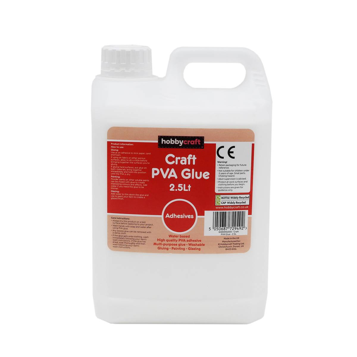 Craft PVA Glue 2.5 Litres