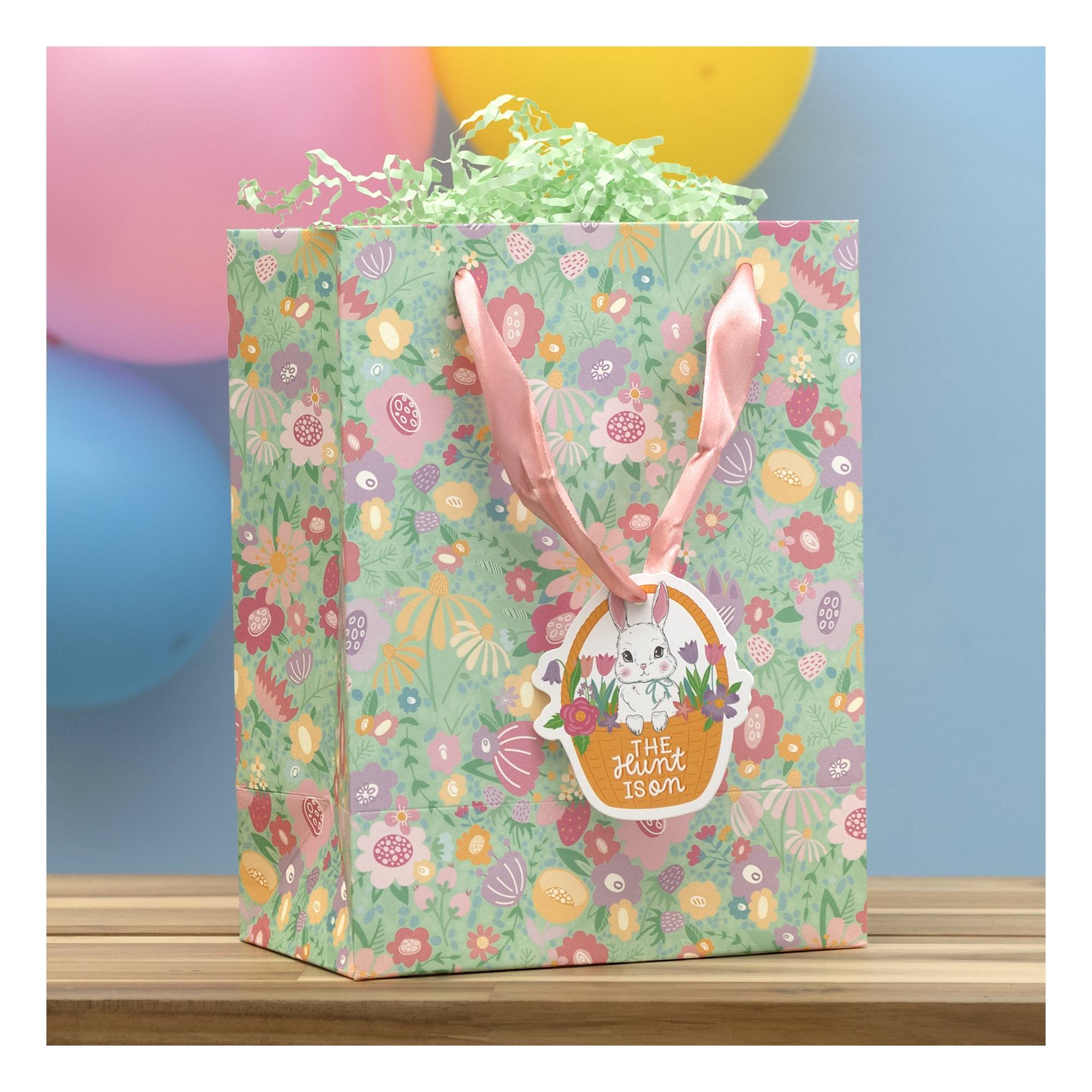 Spring Floral Gift Bag