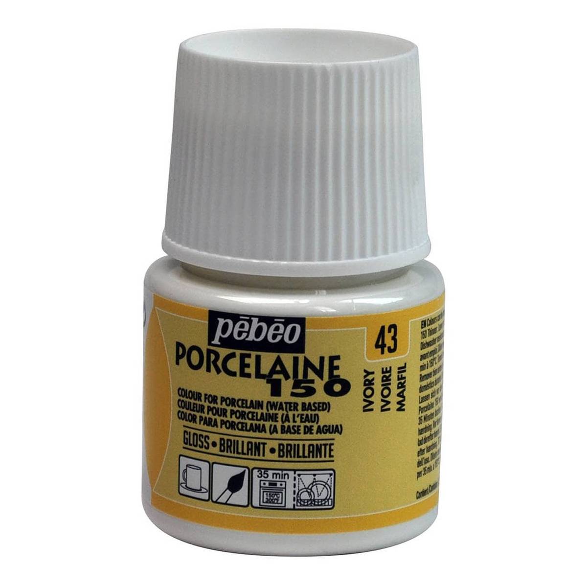Pebeo Ivory Porcelaine 150 Paint 45ml