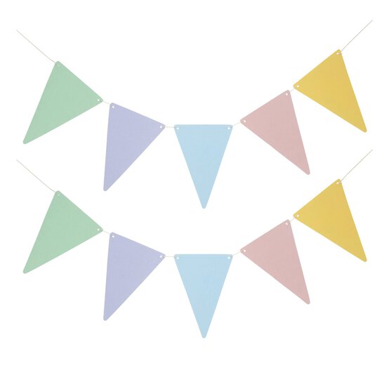 Pastel Paper Bunting Kit 5m
