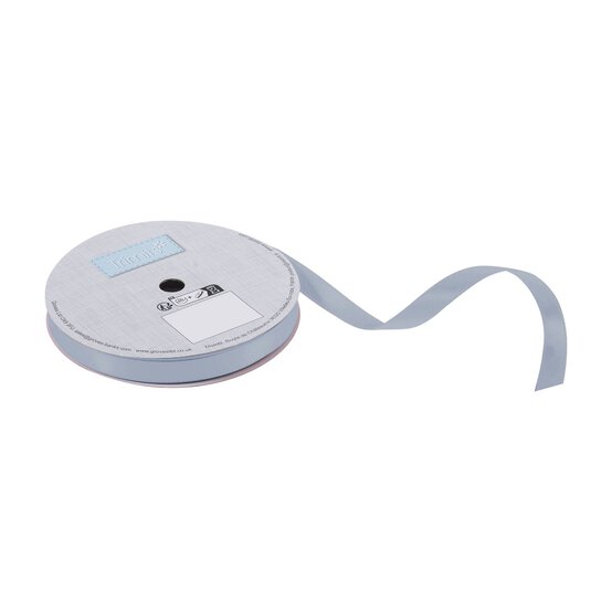 Trimits French Blue Double-Faced Satin Ribbon by the Metre 10mm