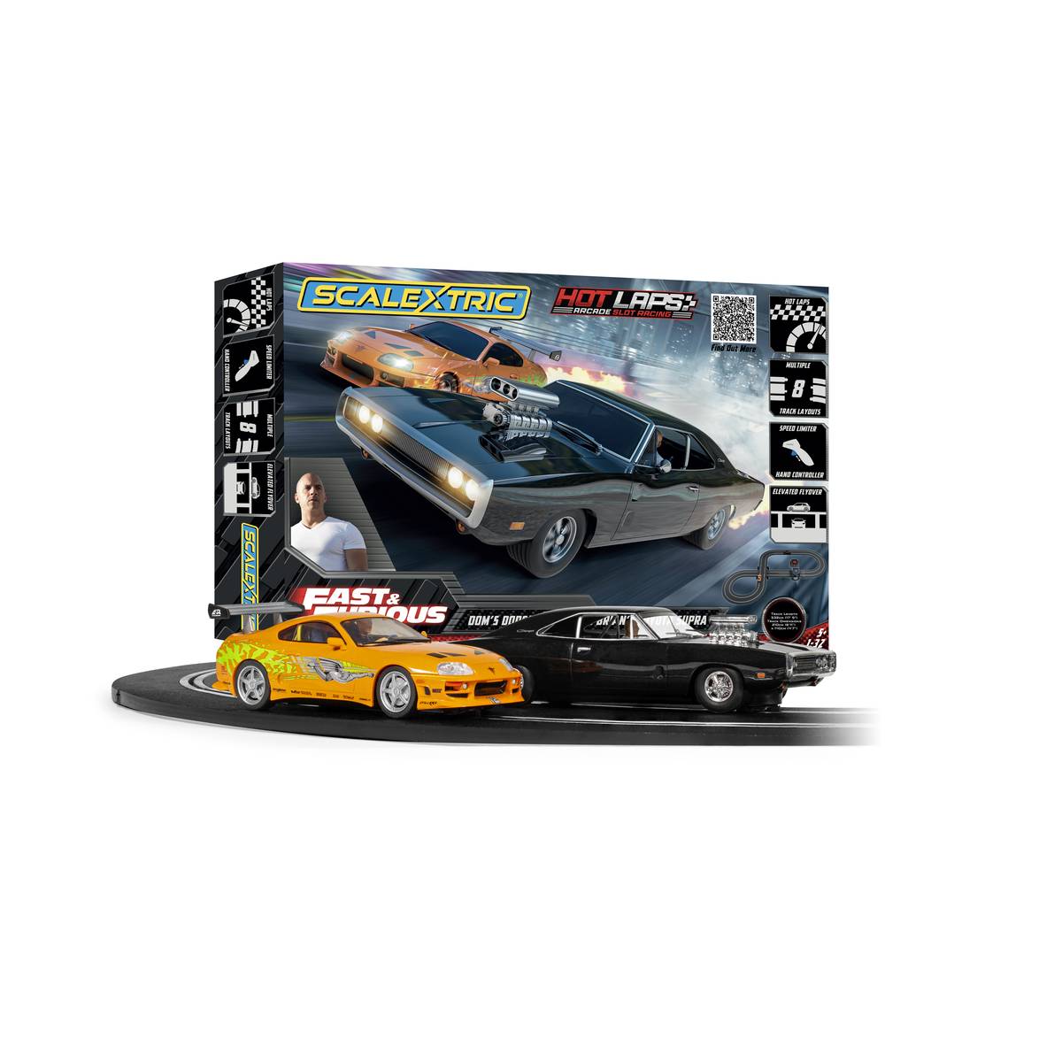Scalextric Fast & Furious Hot Laps Set