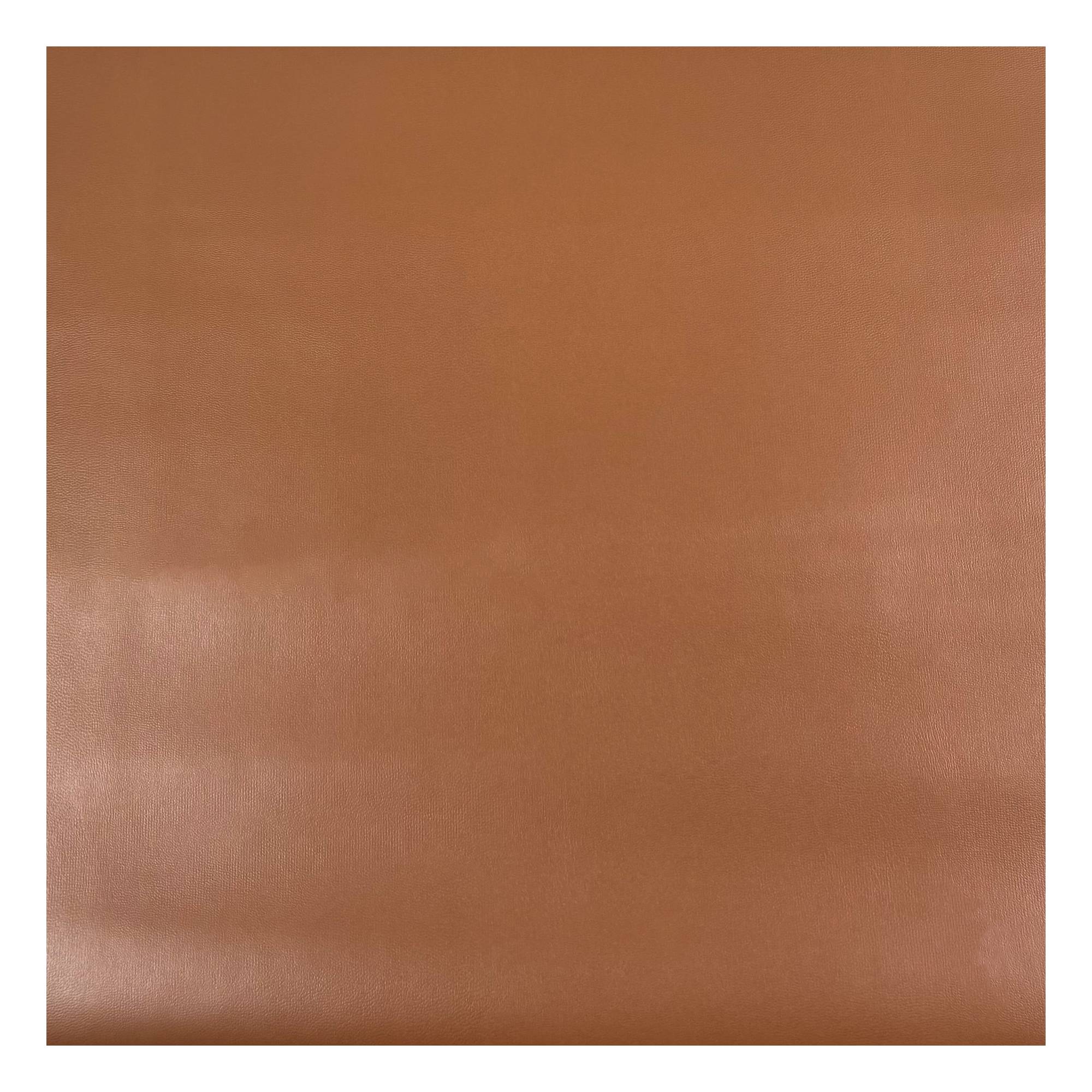 Tan Leatherette Fabric by the Metre