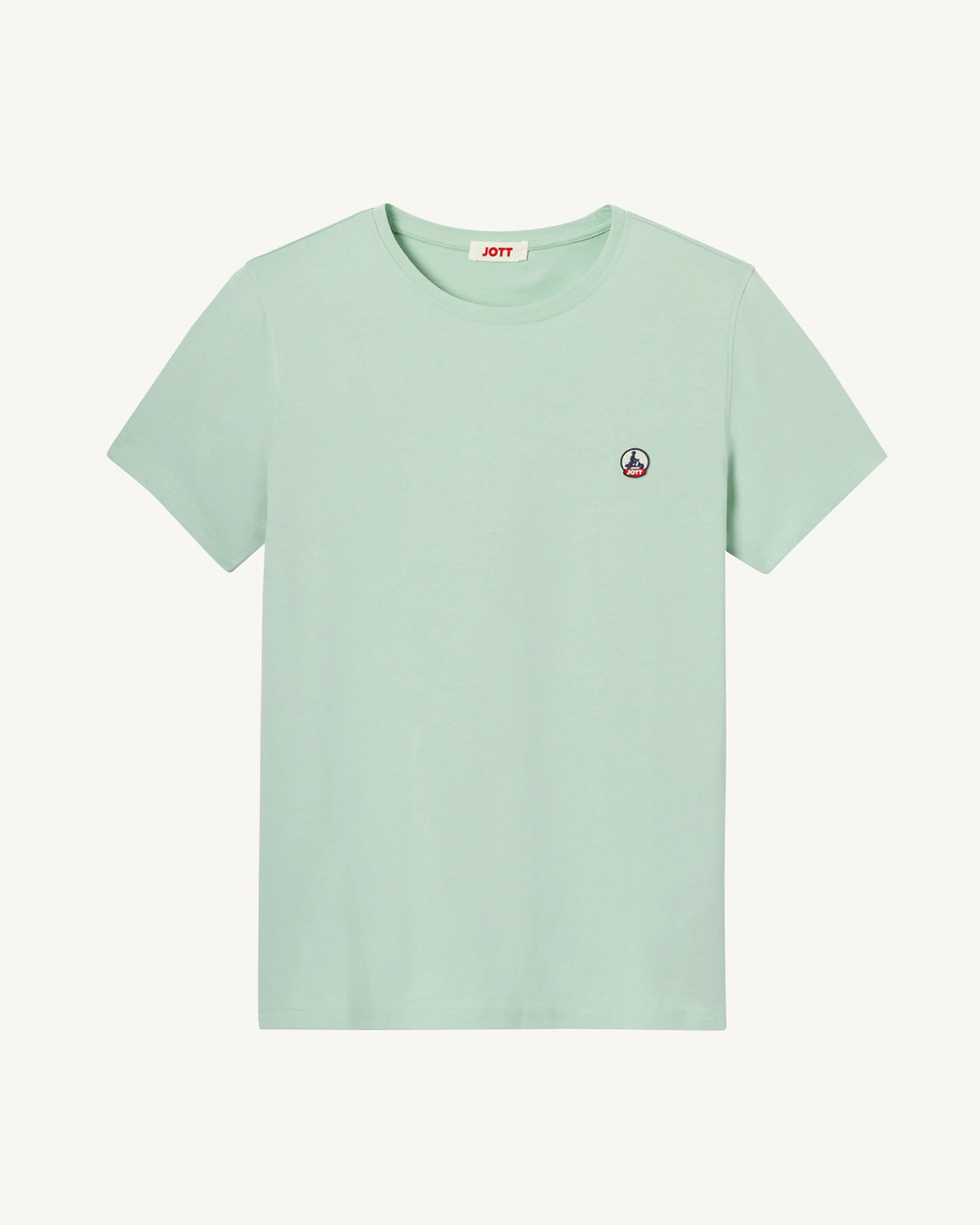 T-shirt in organic cotton Pietro Peppermint