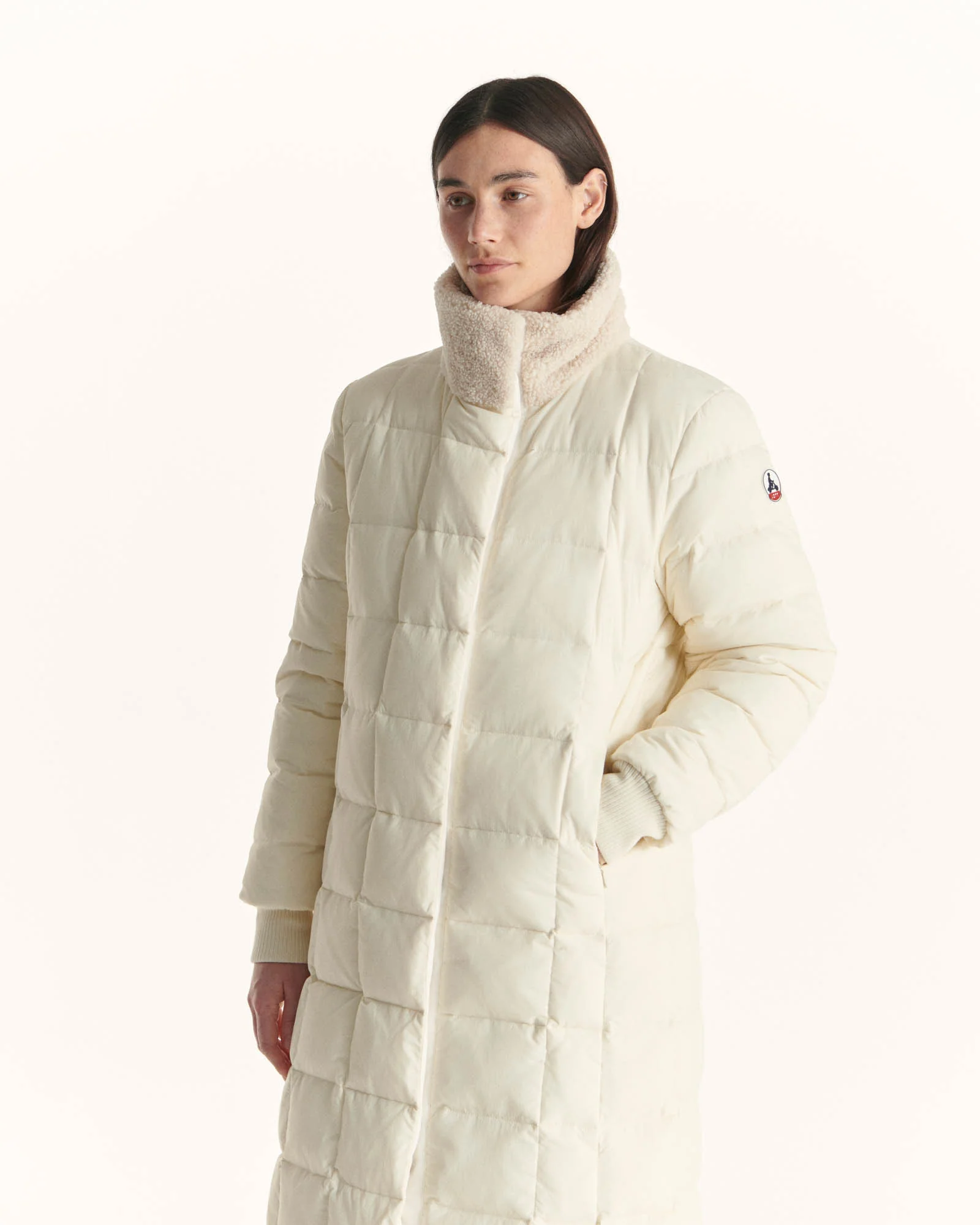 Down jacket reversible Grand Froid Ivoire Nara