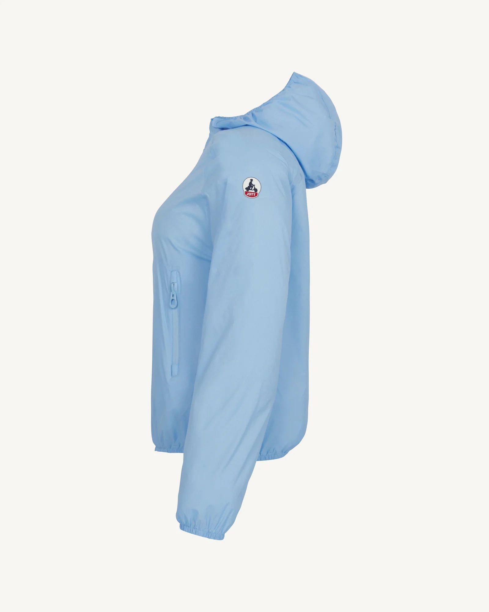 Feroe Celestial Blue packable raincoat