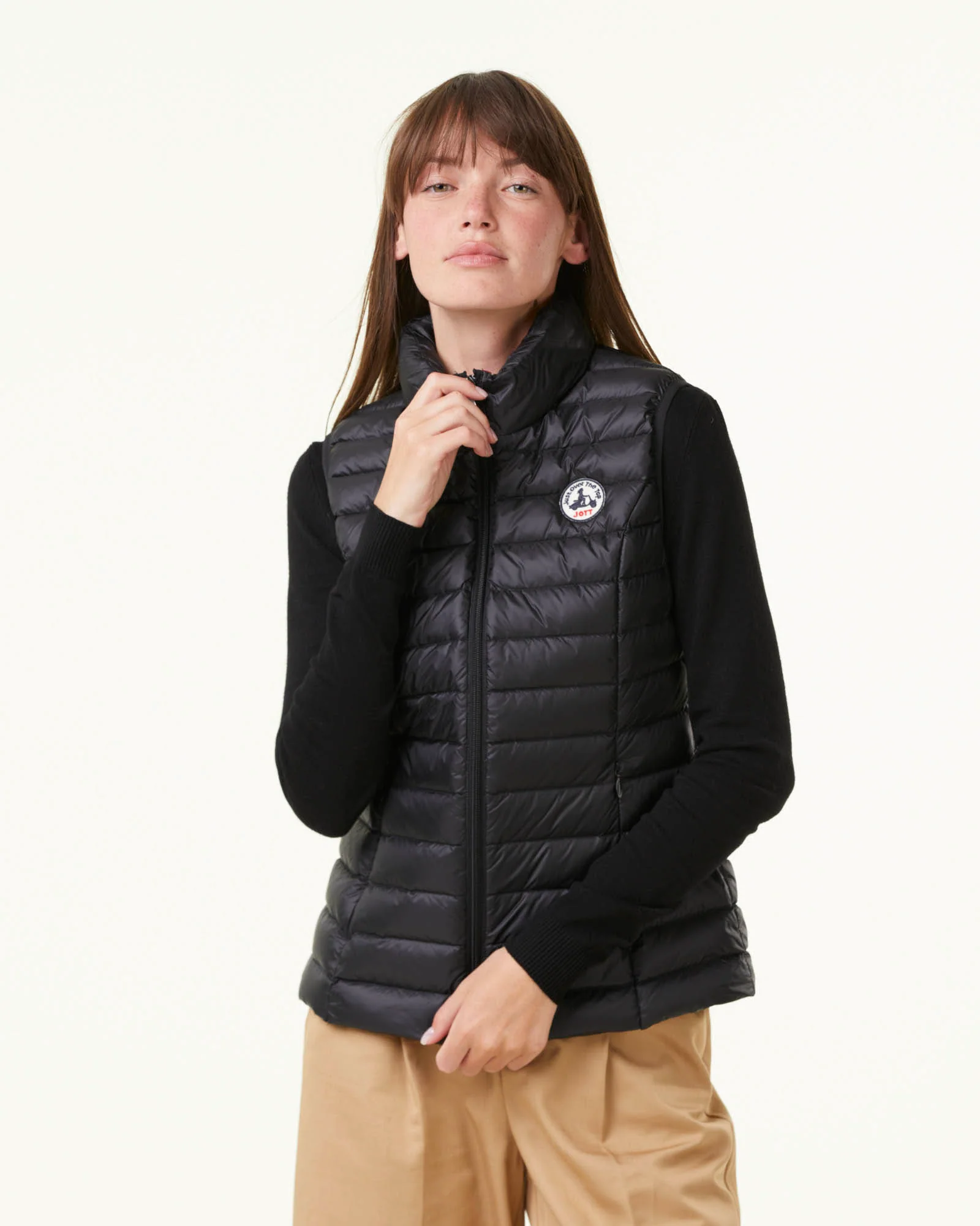 Light sleeveless padded jacket Black Seda