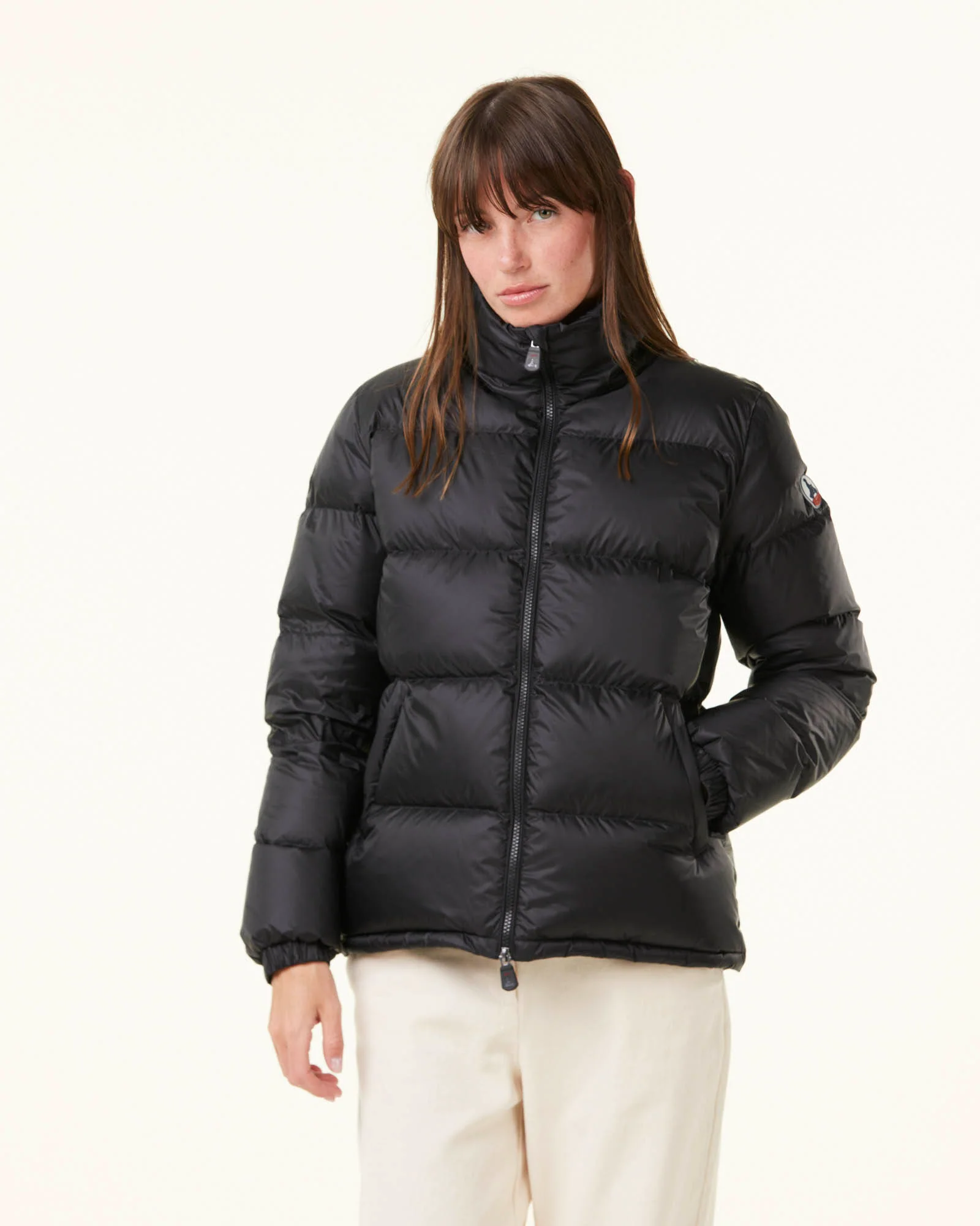 Extreme Cold Quilted Down Jacket Black Cardiff