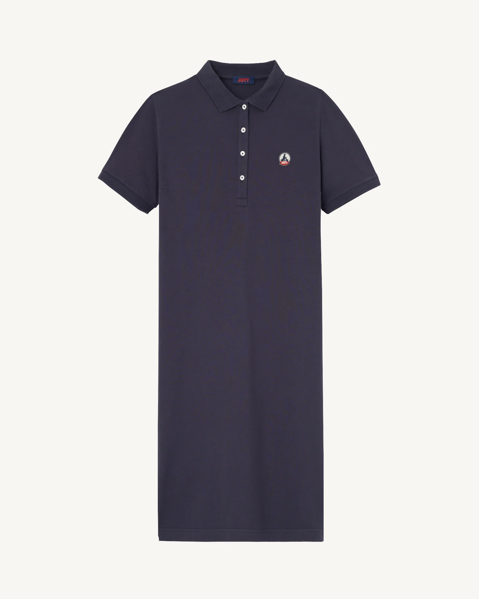 Polo dress in organic cotton Marine Palma