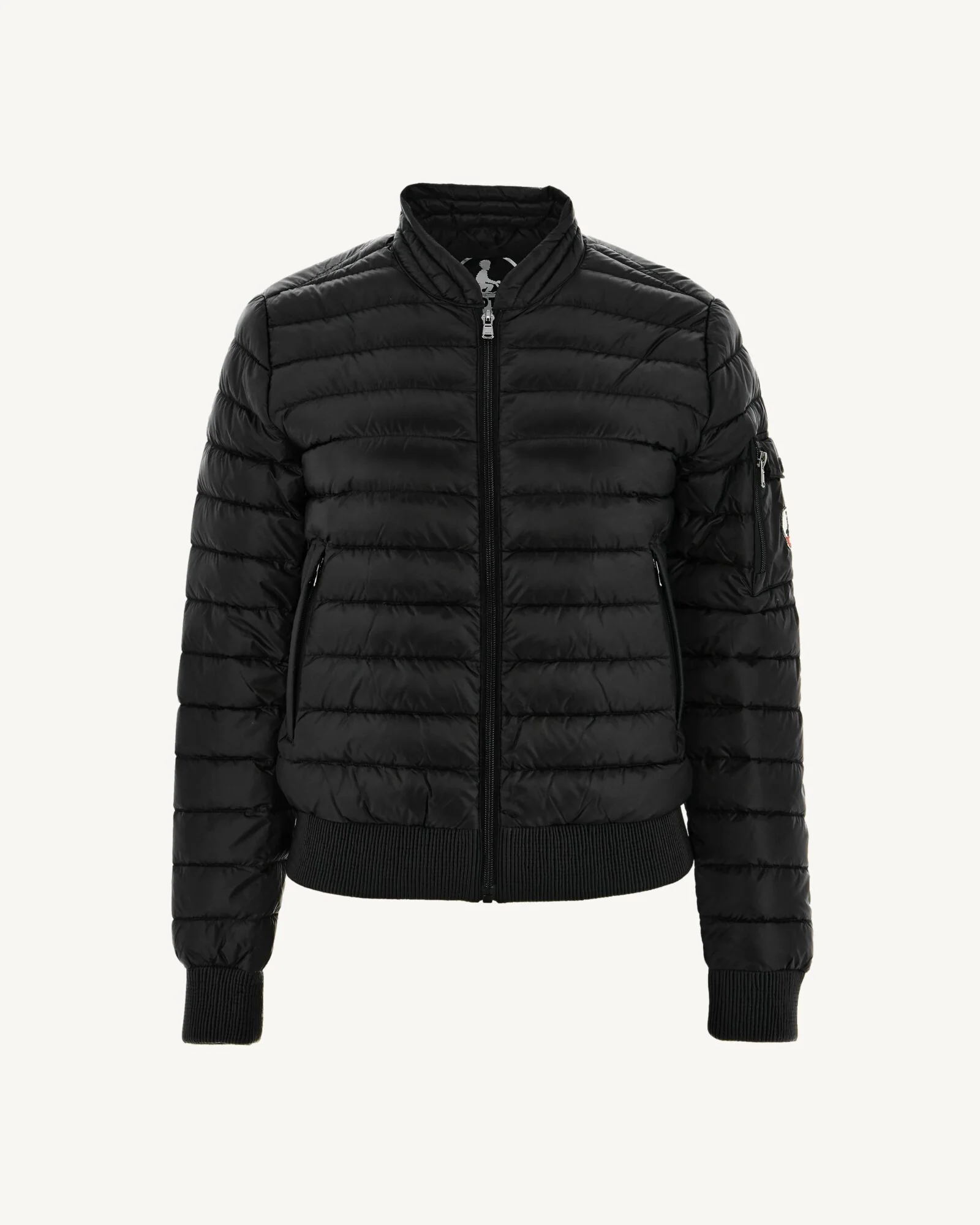Black Emmy lightweight padded jacket