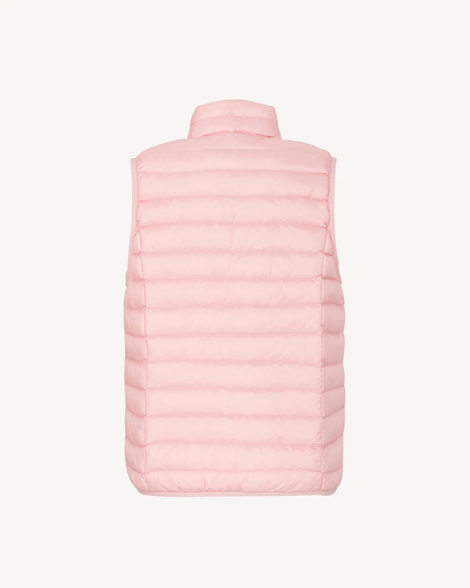 Sleeveless down jacket Kid Peach pink Zoe