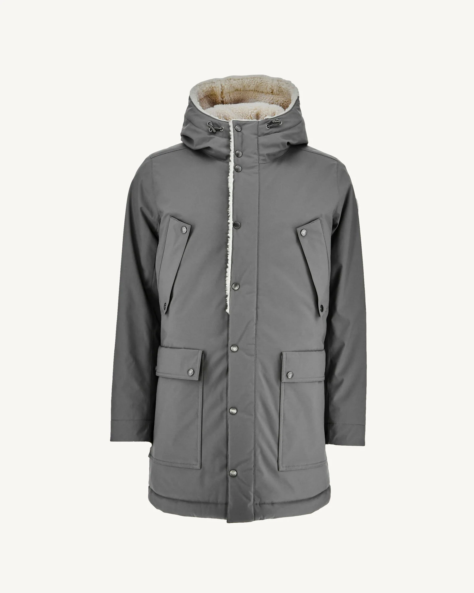 Grand Froid Anthracite Toundra hooded parka