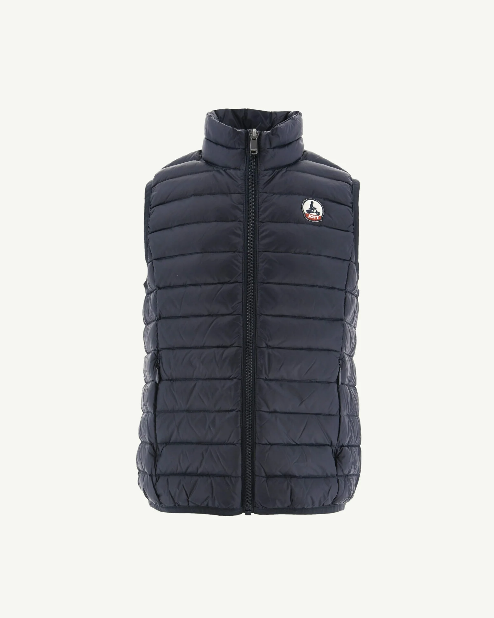 Navy Zoe children's Sleeveless down jacket