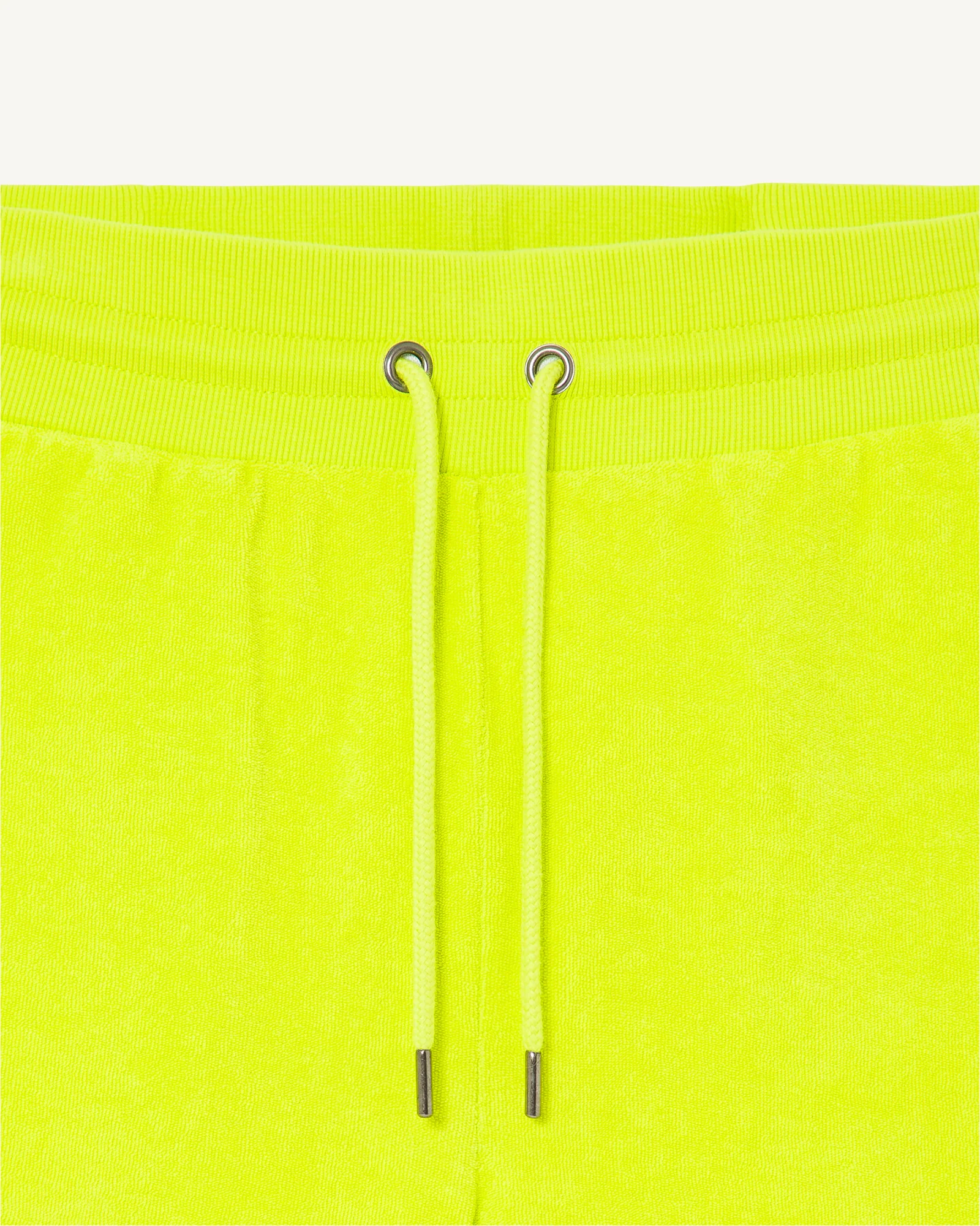 Sebastian 2.0 acid green terry shorts