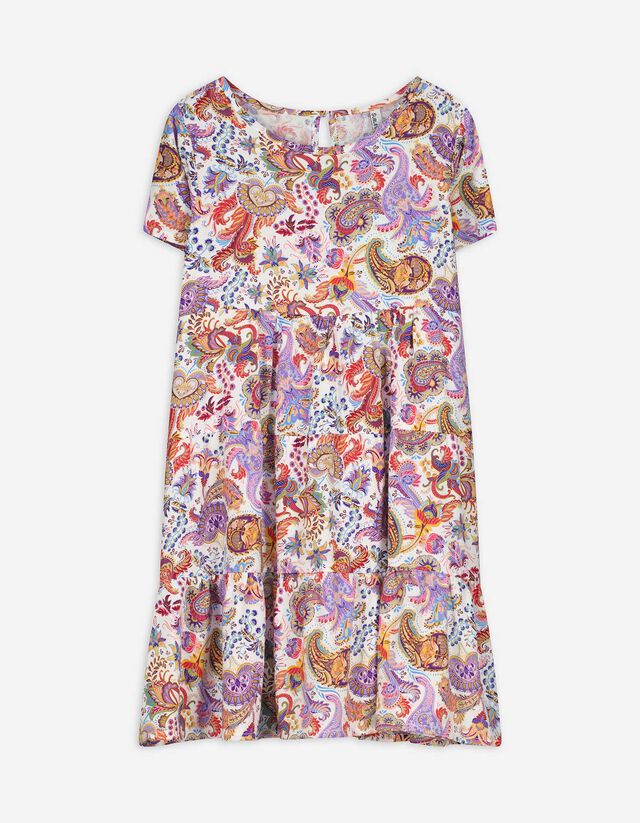 Kleid - Soft-Touch - wei&szlig;