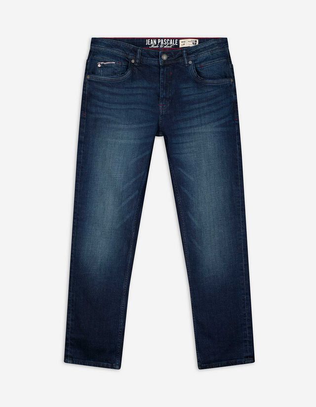 Jeans - Straight Fit - dunkelblau