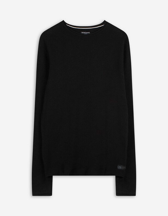 Pullover - Strick - schwarz