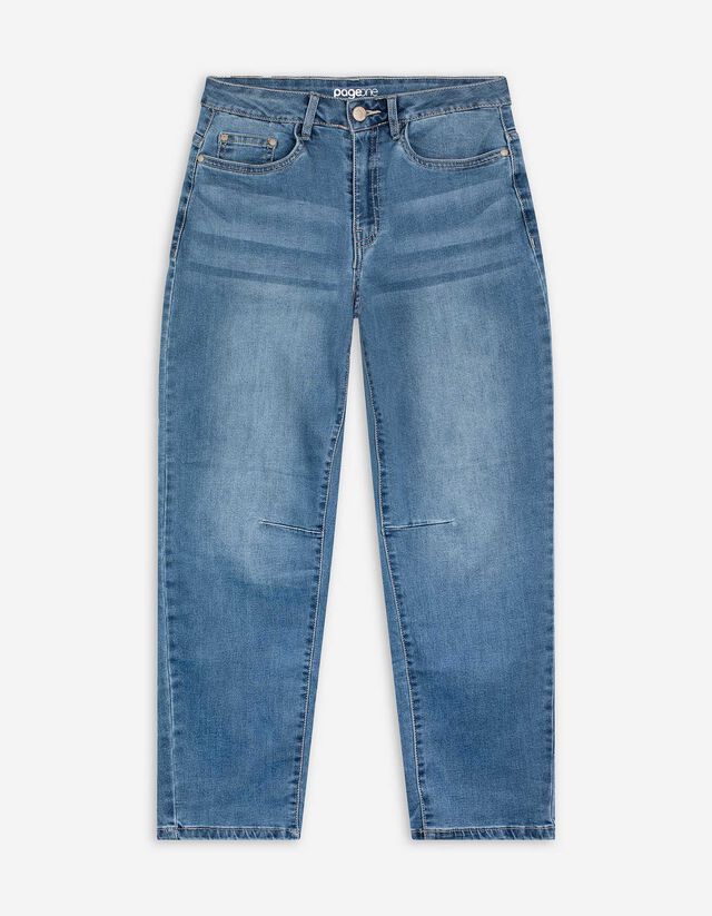 Jeans - Balloon Fit - blau