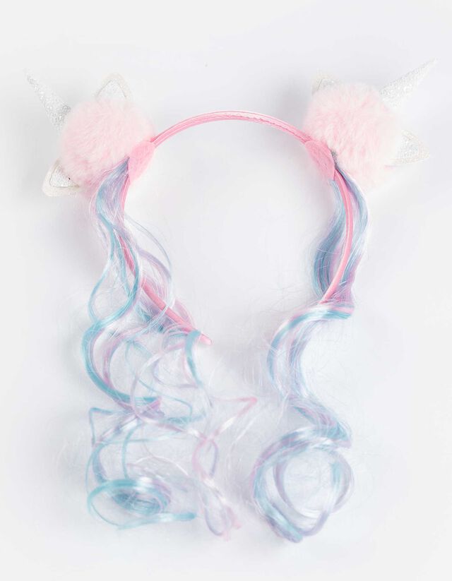 Haarschmuck - Kunsthaar - rosa