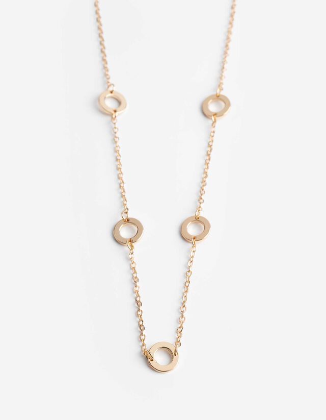 Kette - Anh&auml;nger - goldfarben