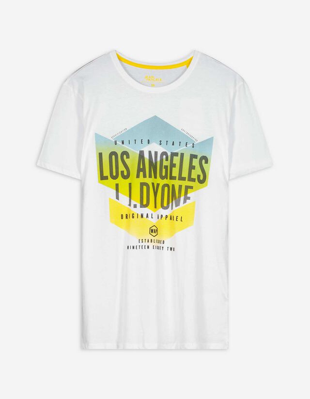 T-Shirt - Print - wei&szlig;