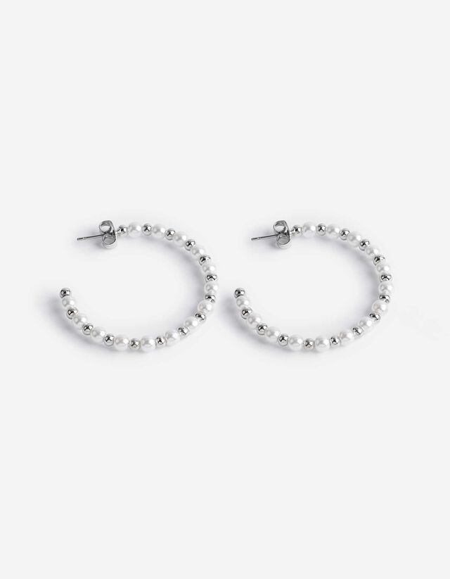 Ohrringe - silberfarben