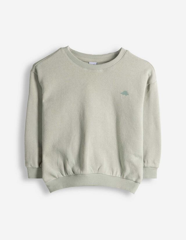 Sweatshirt - Oversized Fit - t&uuml;rkis