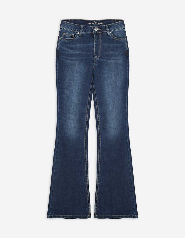 Jeans - Bootcut Fit - dunkelblau