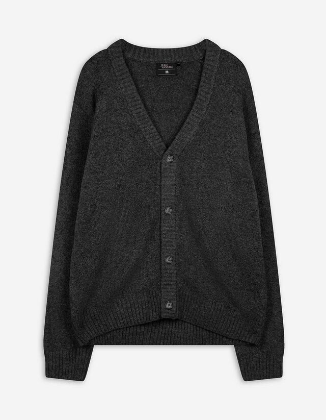 Cardigan - Strick - dunkelgrau