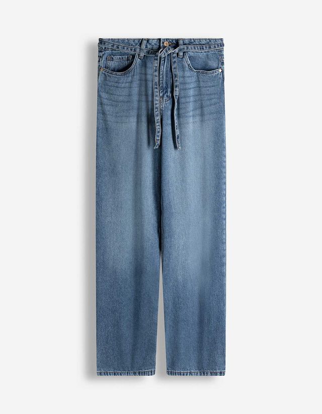 Jeans - Straight Fit - blau