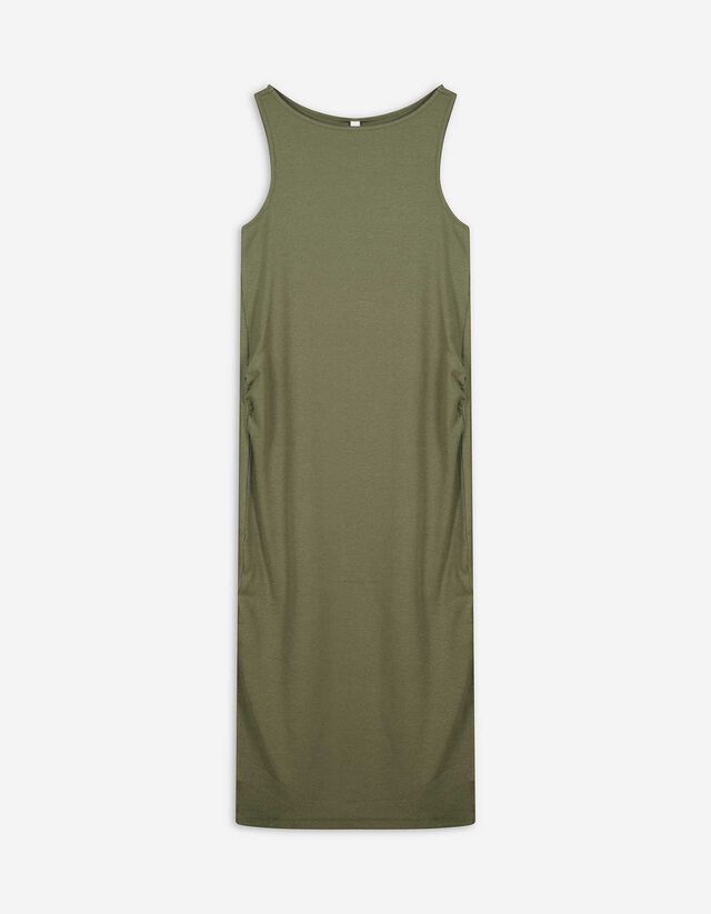 Umstandskleid - einfarbig - gr&uuml;n