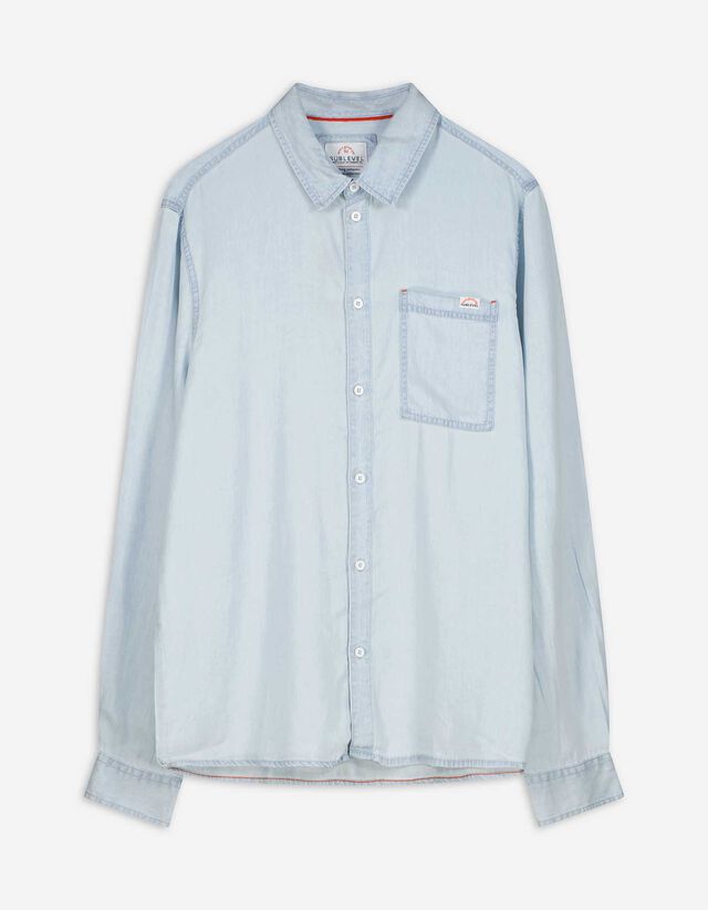 Hemd - Regular Fit - hellblau