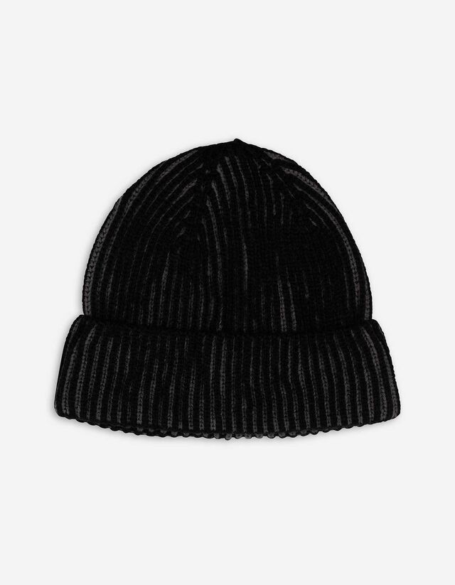 M&uuml;tze - Rippstrick - schwarz