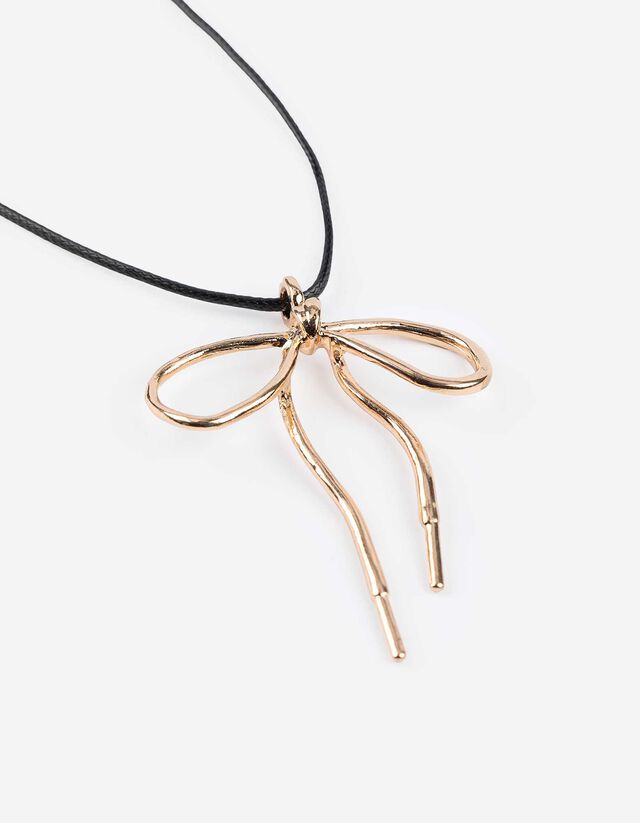 Kette - Schleifen - schwarz