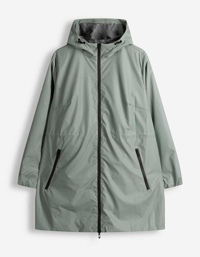 Parka - Regulierbare Taille - t&uuml;rkis
