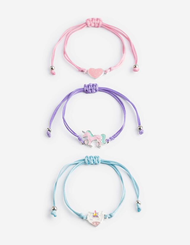 Armband - 3er-Pack - lila