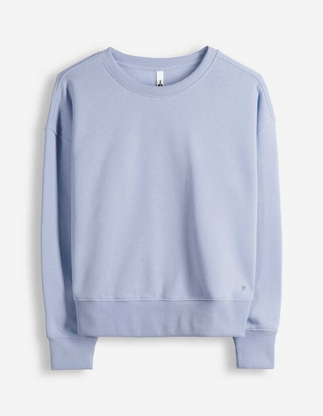 Sweatshirt - Oversized Fit - hellblau