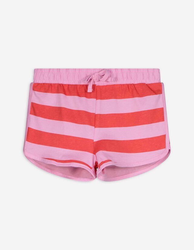 Shorts - Allover-Print - rot