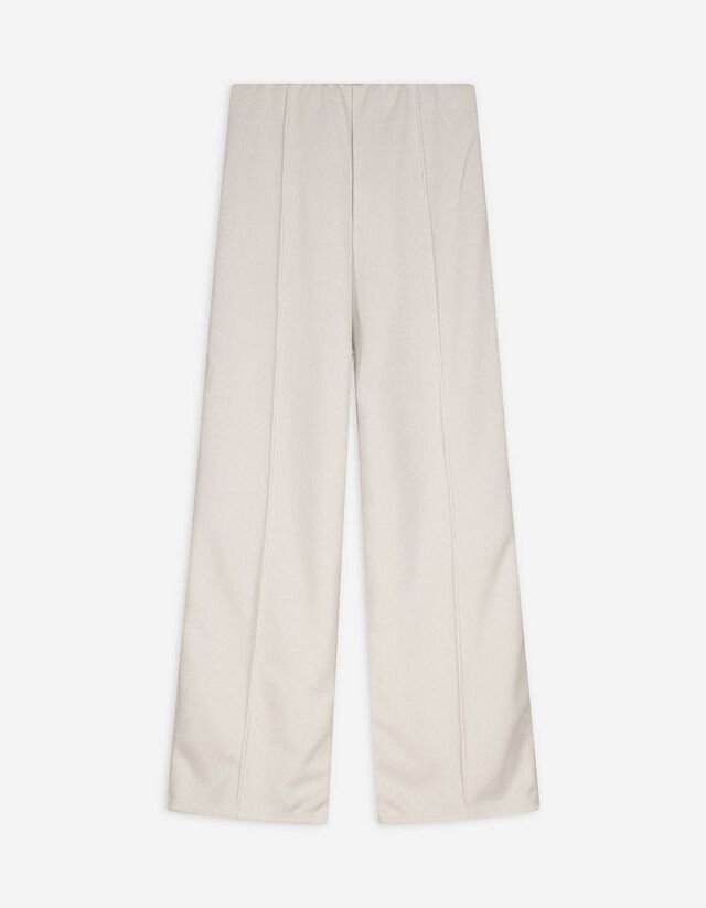 Hose - Weiches Material - wei&szlig;