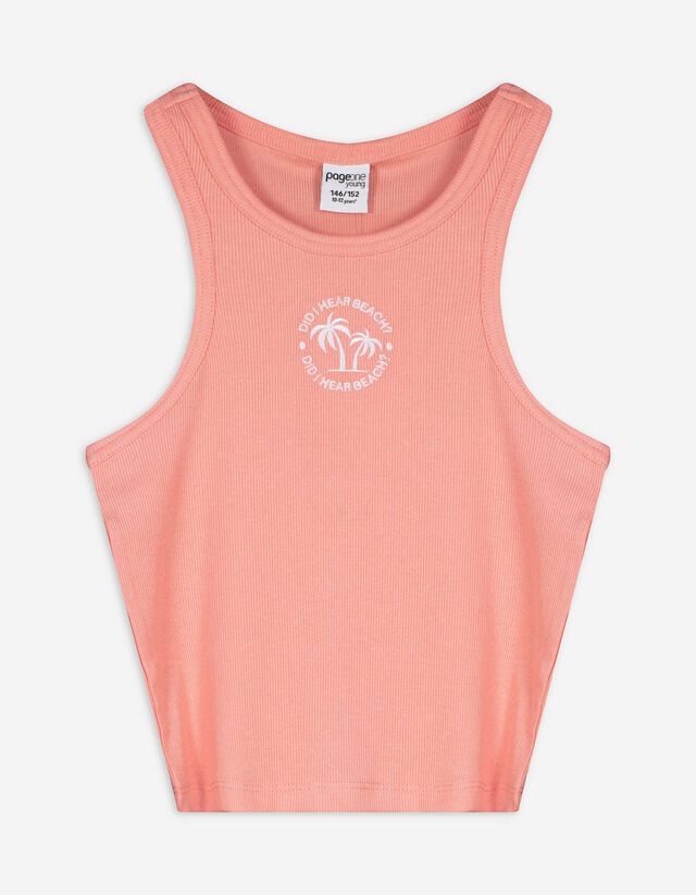 Top - Stickereien - orange