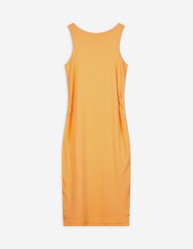 Umstandskleid - einfarbig - orange