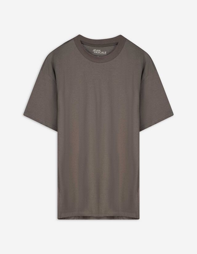 T-Shirt - Oversized Fit - hellbraun