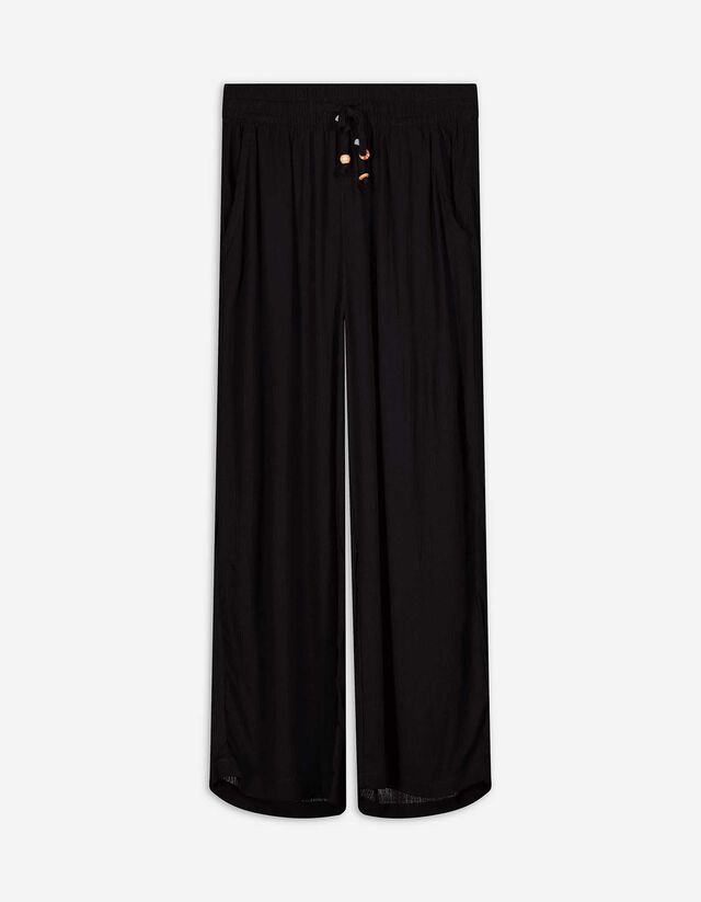Hose - Wide Fit - schwarz