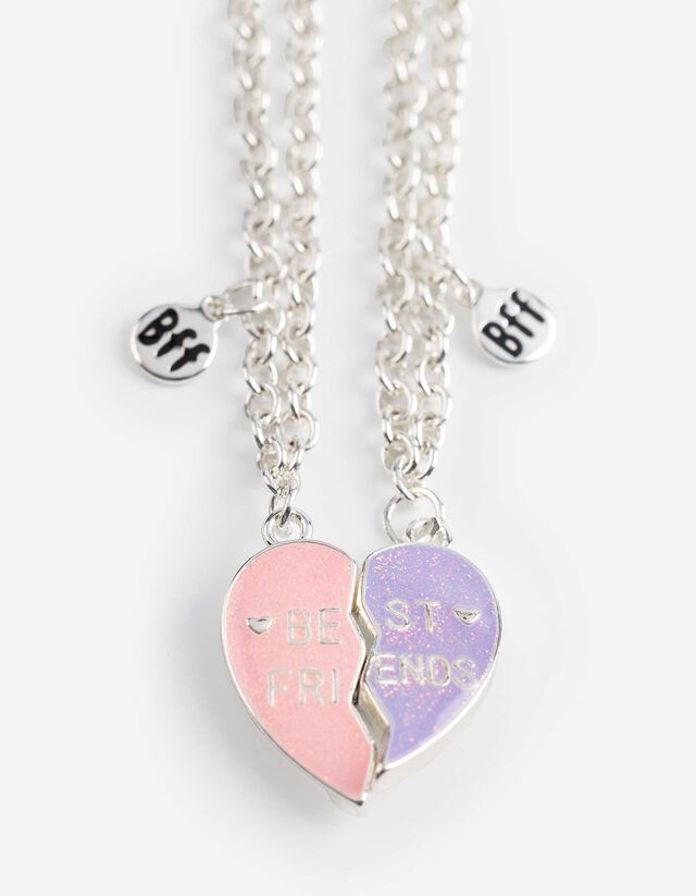 Freunschaftsarmband - 2er-Pack - silberfarben