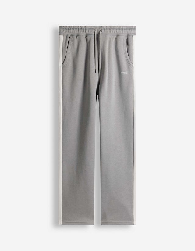 Jogginghose - einfarbig - grau