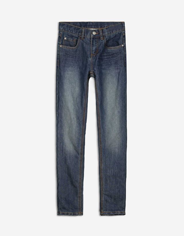 Jeans - Regulierbarer Saum - dunkelblau