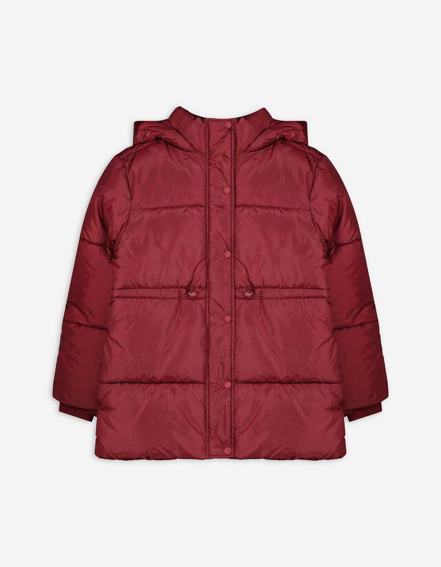 Jacke - Tunnelzug auf Taillenh&ouml;he - dunkelrot