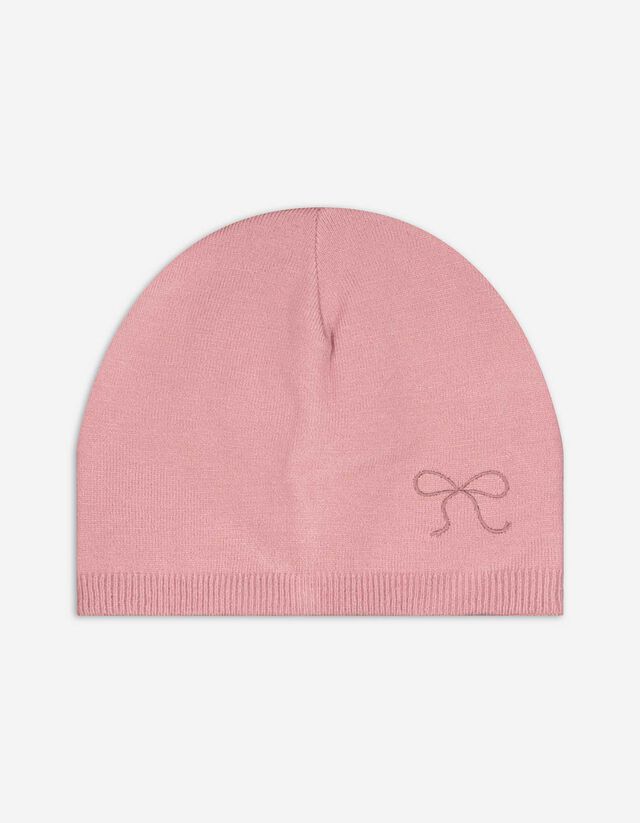 Beanie - Stickereien - rosa