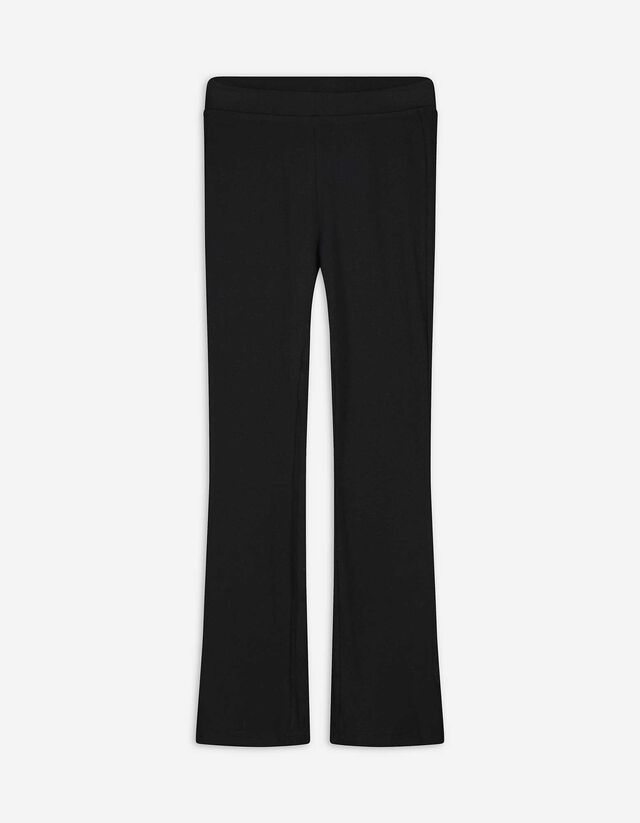 Leggings - Flared Fit - schwarz