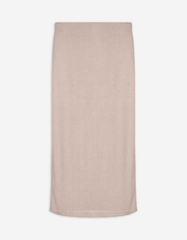 Maxirock - Viskose-Mix - beige